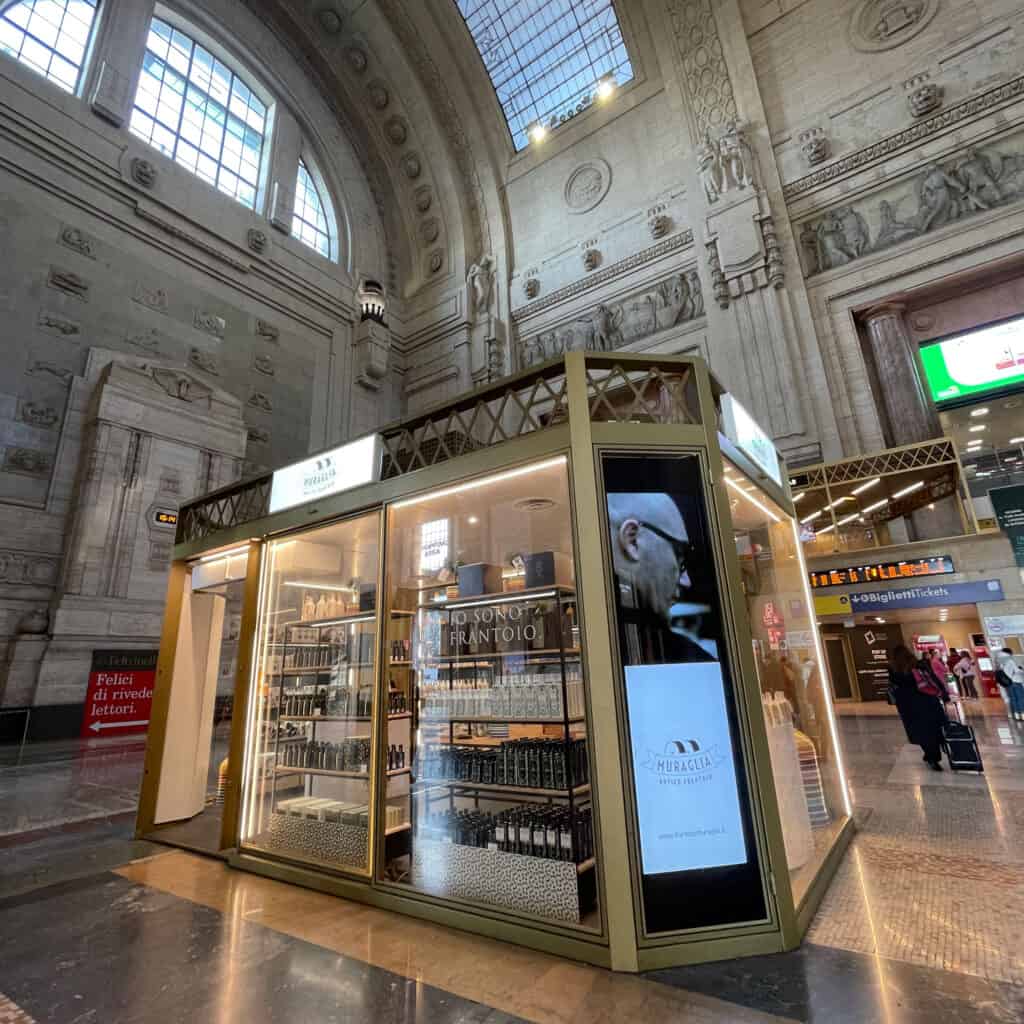 Chiosco Frantoio Muraglia Milano centrale 2023