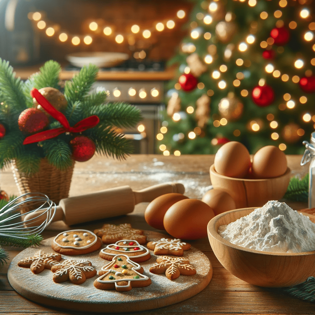 Biscotti di Natale con olio extravergine
