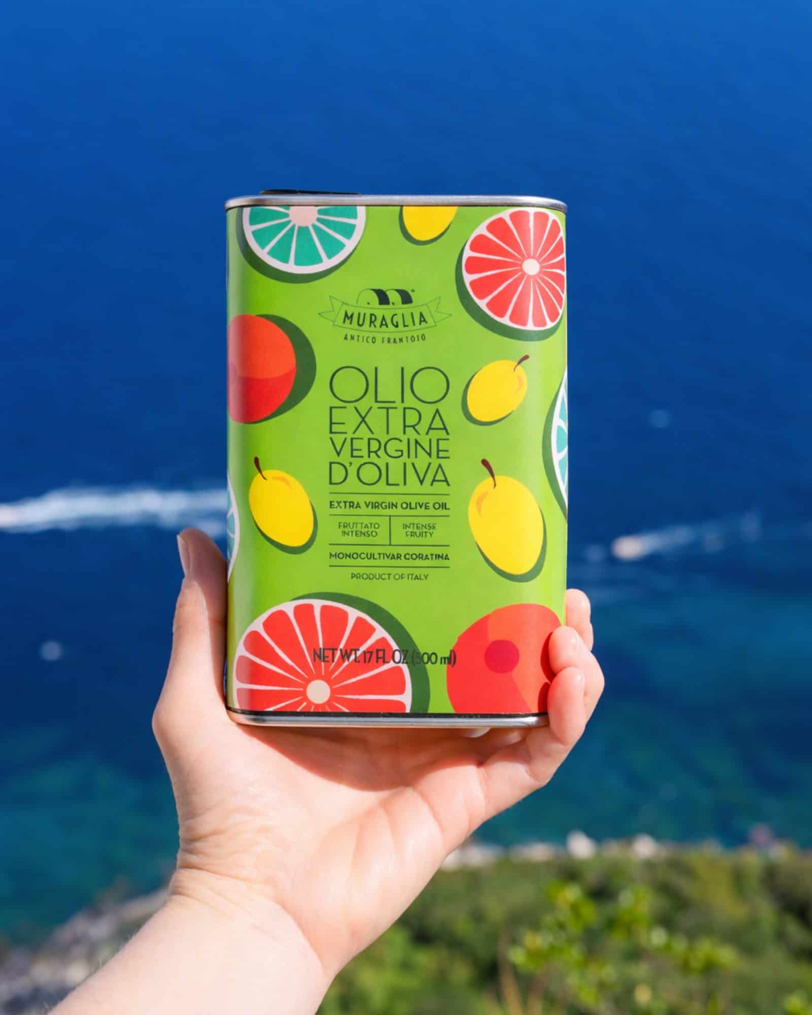 Tin fruits of the Mediterranean 500ml green - Frantoio Muraglia