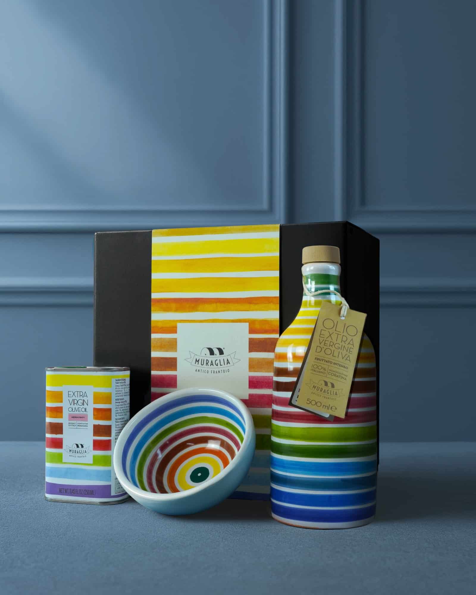 Rainbow Gift box with EVO Oil | Frantoio Muraglia